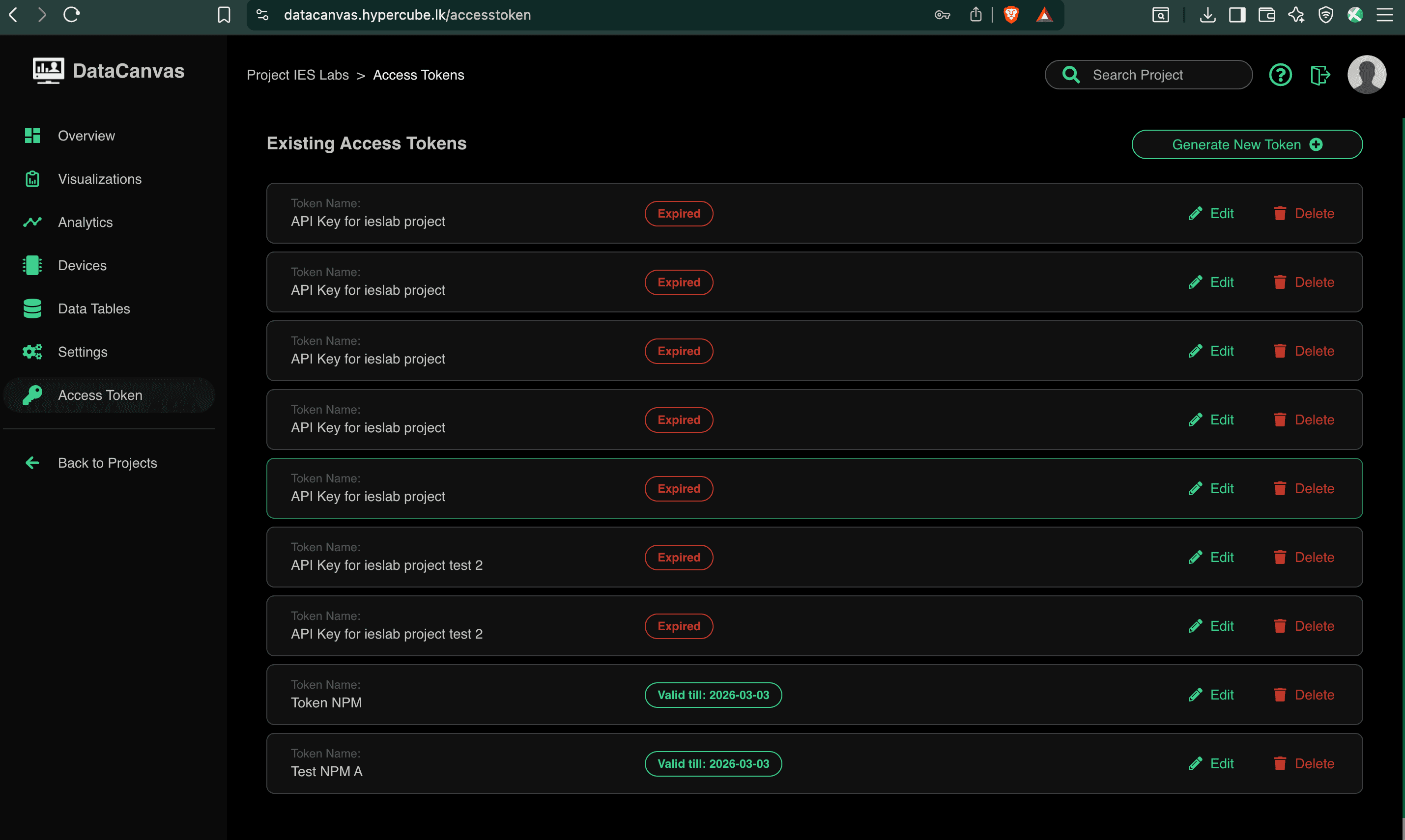 DataCanvas IoT Monitoring Platform - Screenshot 7