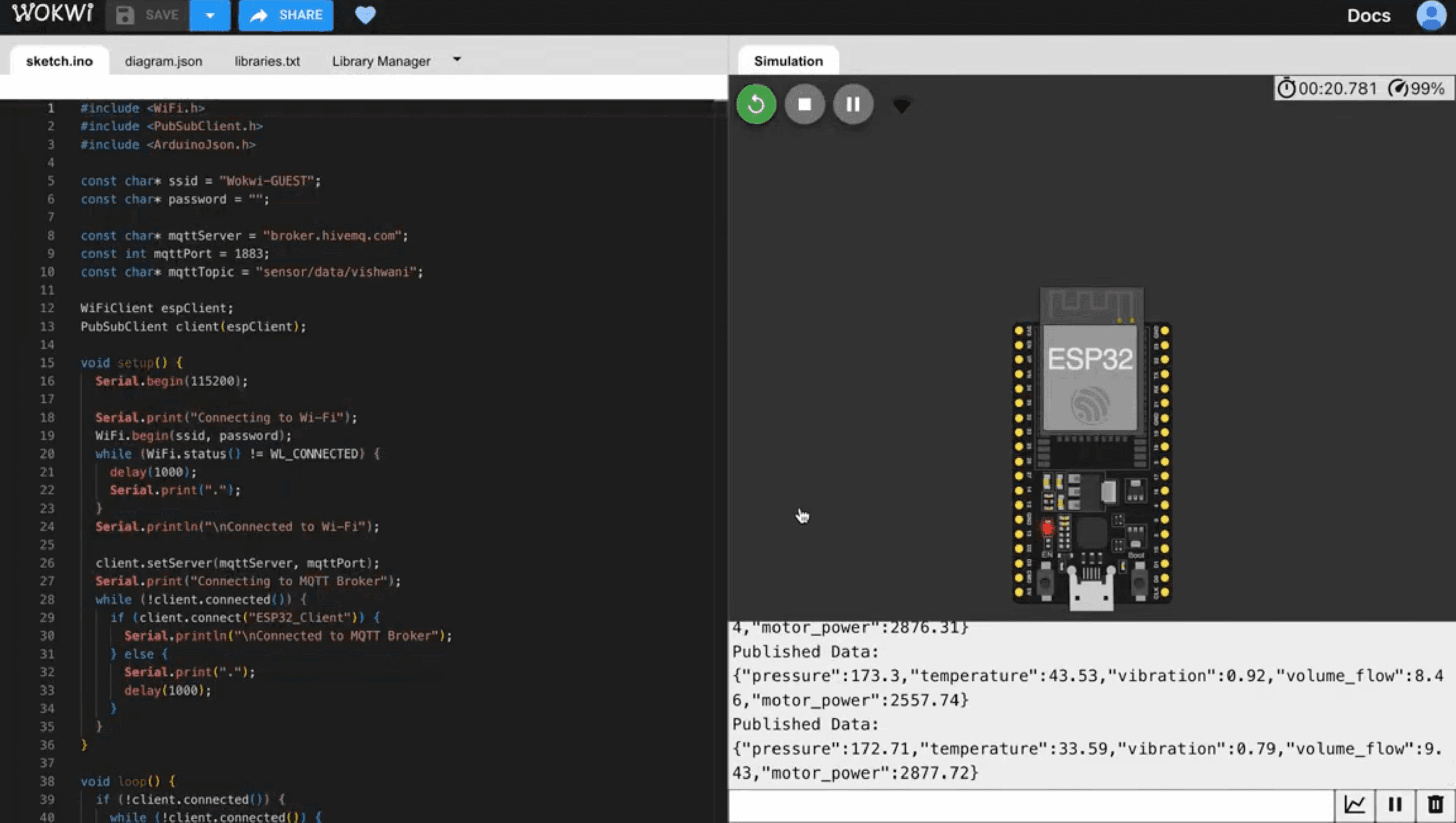 Predictive Maintenance Monitoring System - Screenshot 2